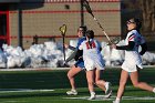 WLax vs BSU  Women’s Lacrosse vs Bridgewater State University. - Photo by Keith Nordstrom : WLax, lacrosse